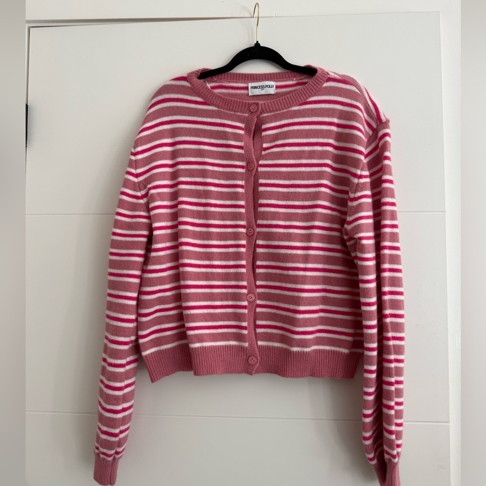 Princess Polly Striped Cardigan